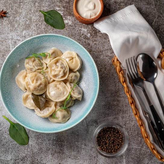 Ліниві пельмені