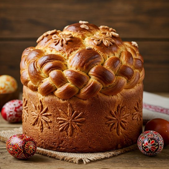 Паска з косами