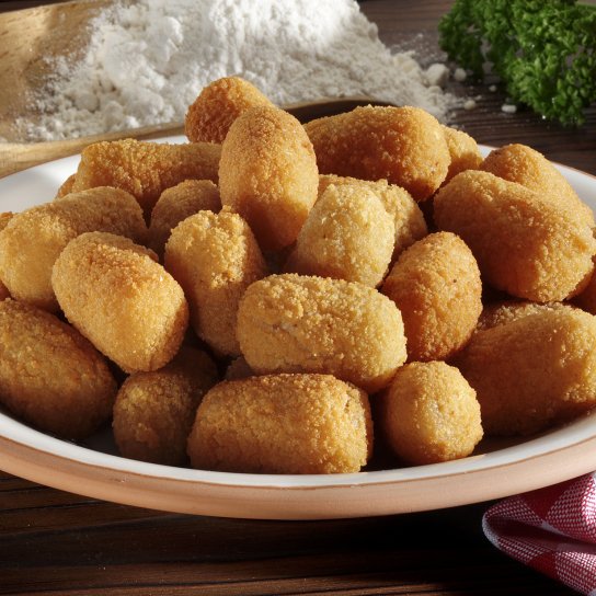 Крокети з яєчною начинкою