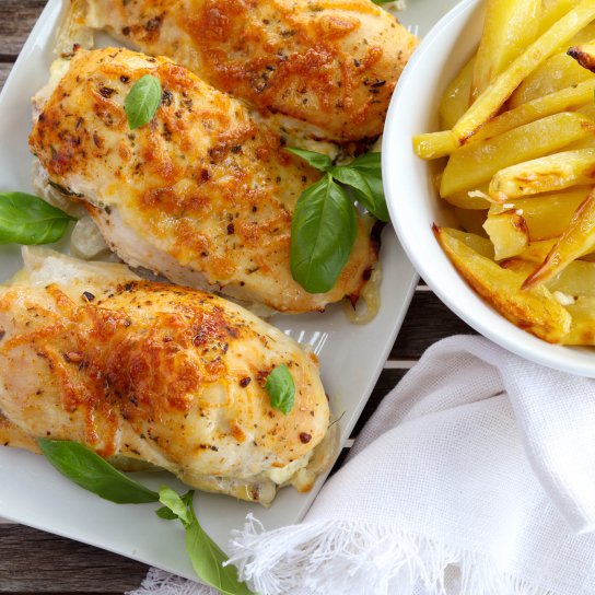 Фаршироване куряче філе