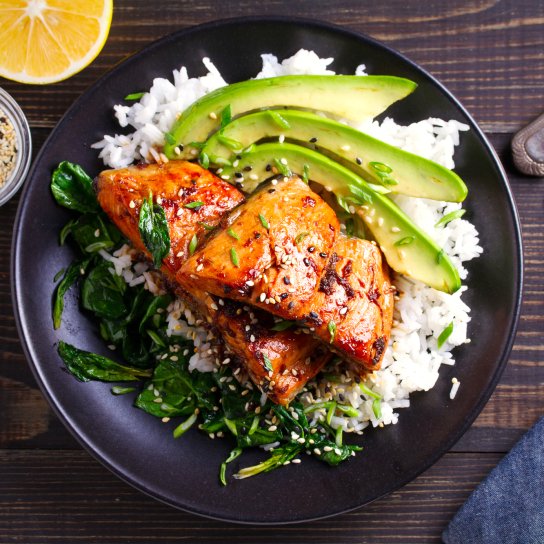 Смажений лосось