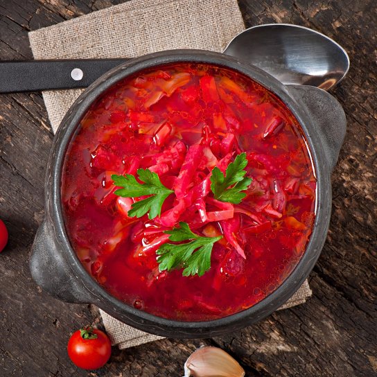 Борщ без м'яса