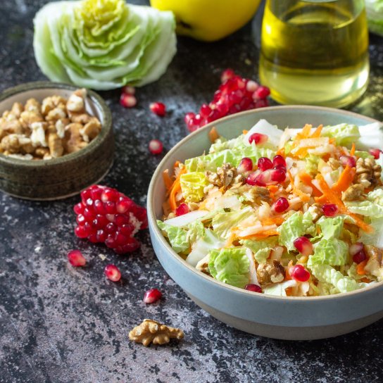 салат з пекінською капустою