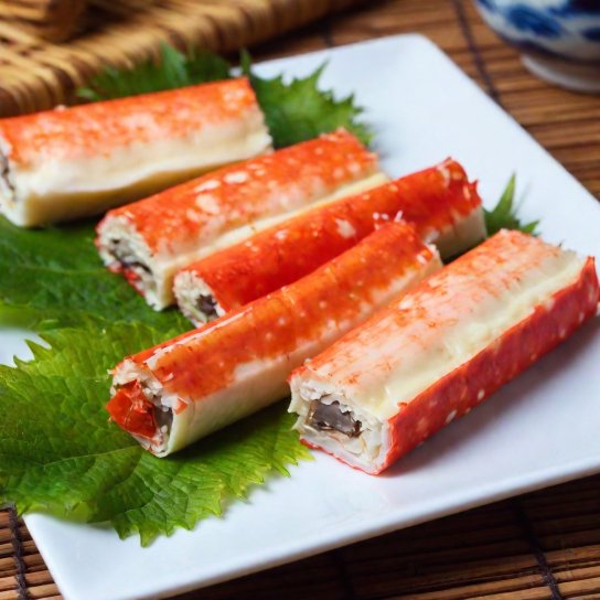Фаршировані крабові палички