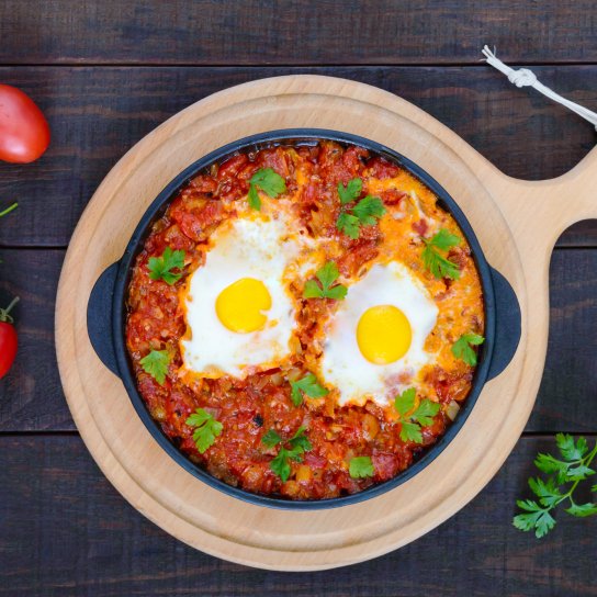 Шакшука у мікрохвильовці