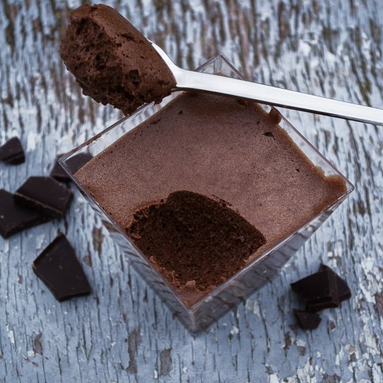 Шоколадний мус із пивом