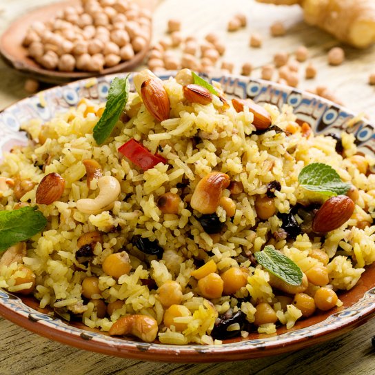 Самаркандський плов з нутом