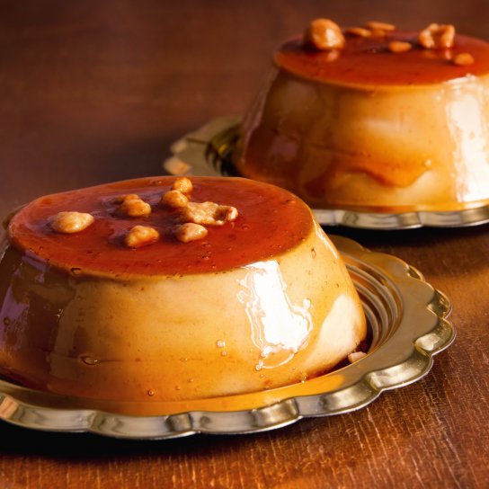 Два пудинги зі згущенкою