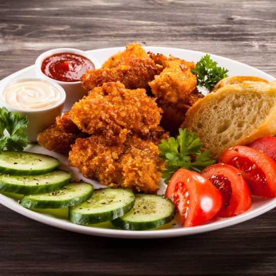 Свинина у морквяно-цибульній шубці