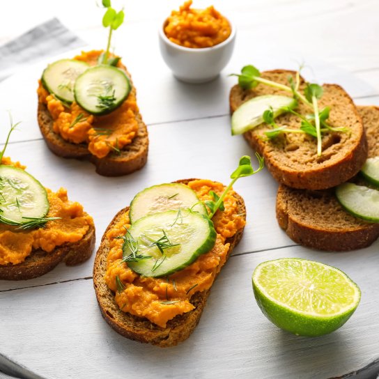 Гарбузова ікра з нутом