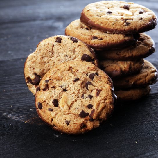 печенье с шоколадной крошкой