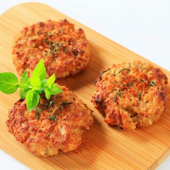 Котлети з нуту та броколі