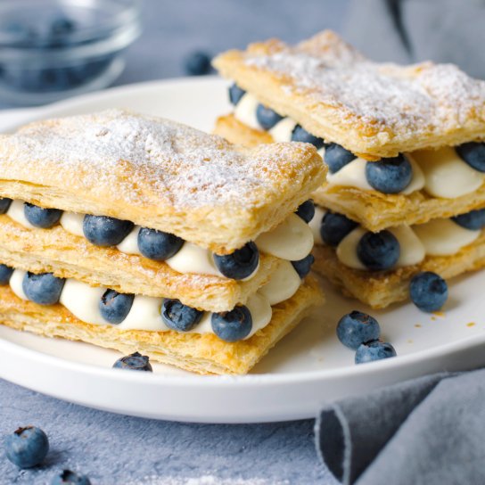 Тістечка з лохиною