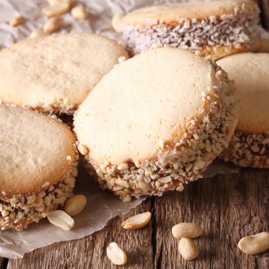 Печиво-сендвічі зі згущеним молоком