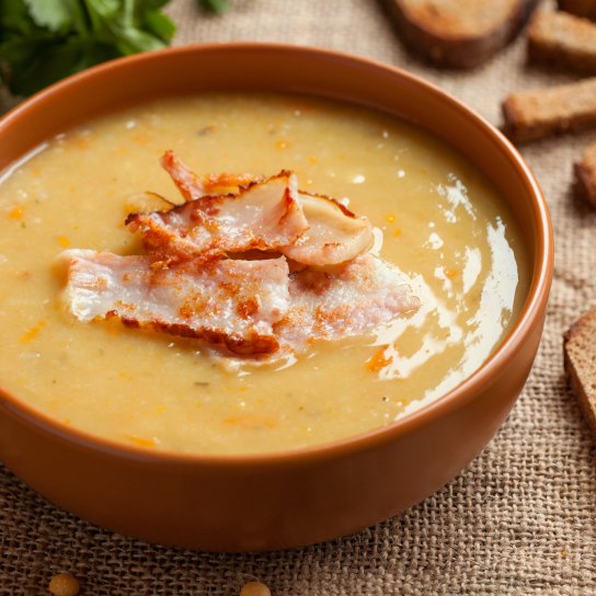 Суп із сушеного гороху рецепт