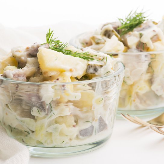 Салат з оселедцем