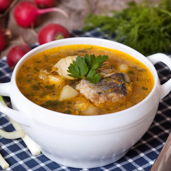 Солянка з морською капустою