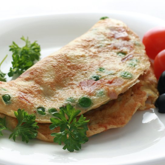 Омлет із зеленню