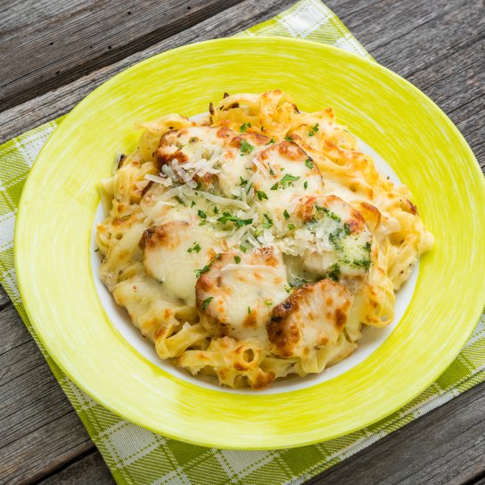 Макароны с цветной капустой