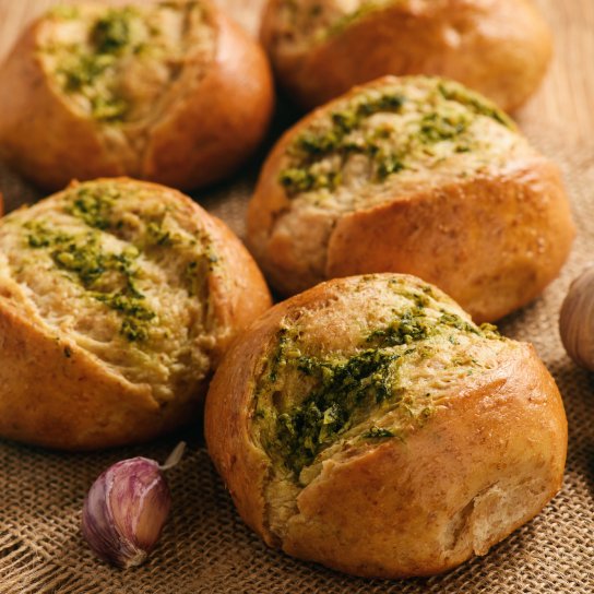 Часникові булочки