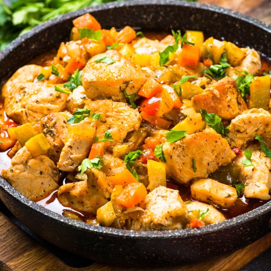 Рагу з курки та овочів