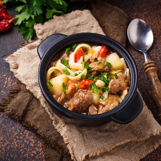 Лагман з редькою