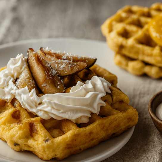 Вафлі з кисломолочним сиром: