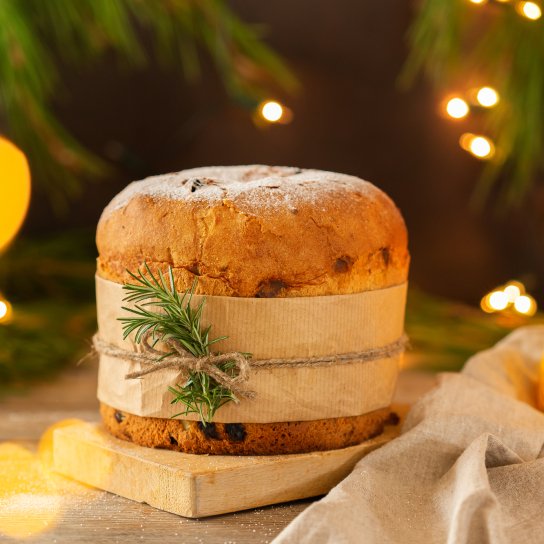 Веганский панеттоне