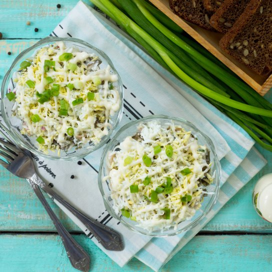 Салат з куркою