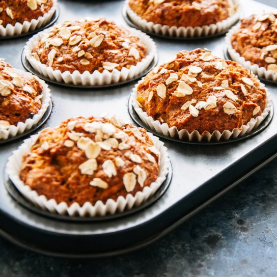 солоні кекси з фетою та томатами