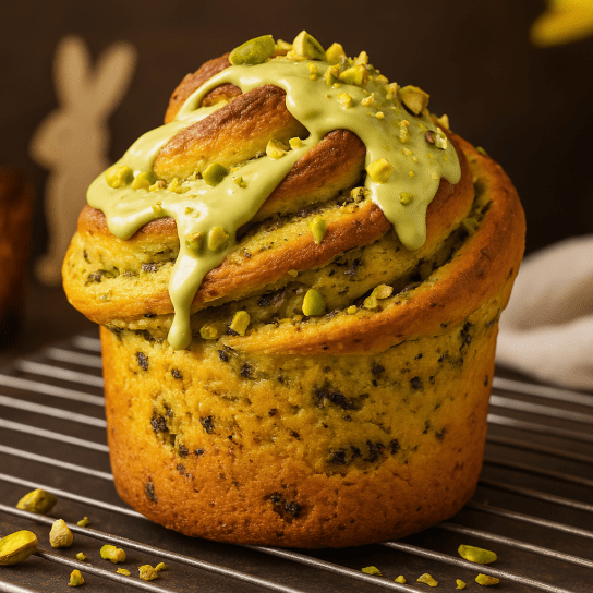 Крафіни з фісташковою пастою