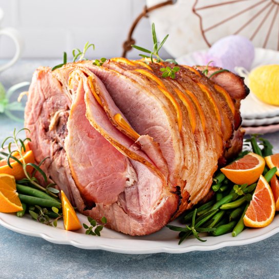 Буженина з апельсинами