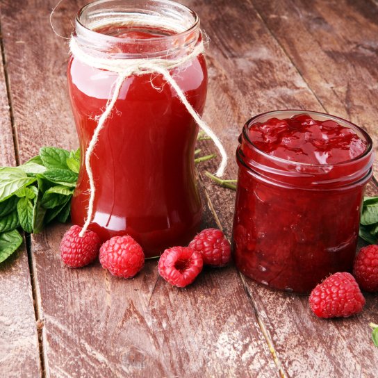 Густий малиновий джем без кісточок