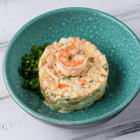 Олів'є з креветками