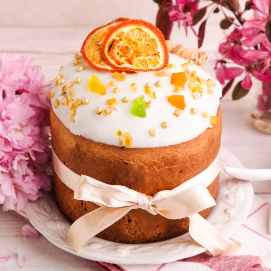 Великодній кекс на дріжджах