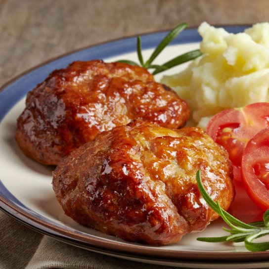 Грибы в мясе