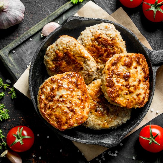 Рублені курячі відбивні - простий рецепт