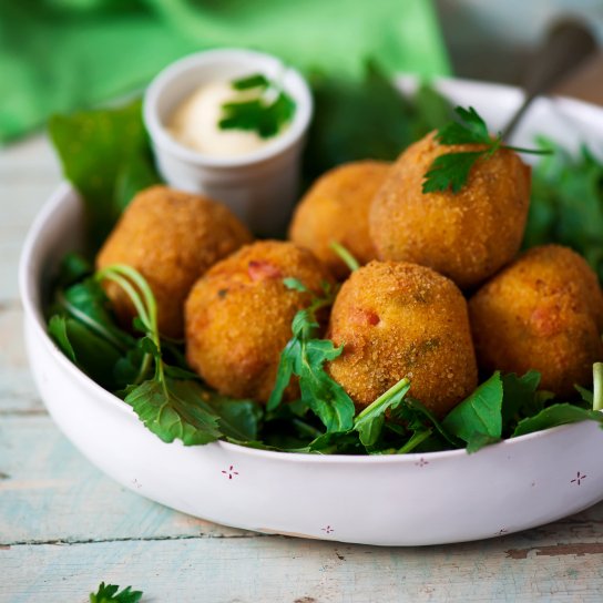 Кульки з гарбуза в паніровці