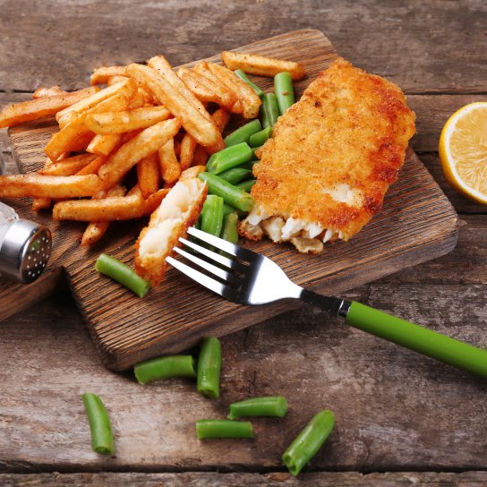 Тріска з картоплею