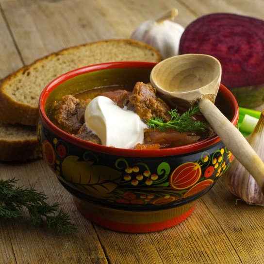 верещака із свининою