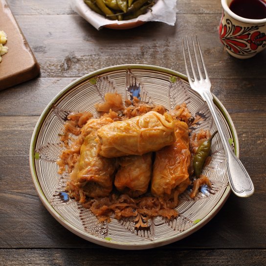 Голубці з кускусом і фетою