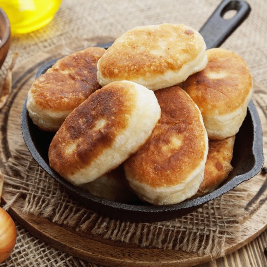 Смажені пиріжки з сиром