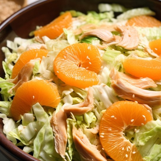 китайський салат з куркою