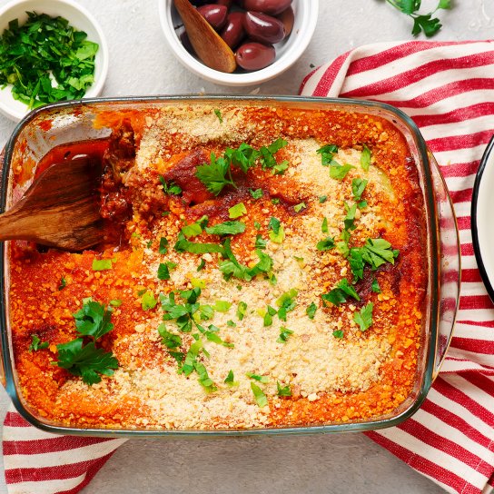 Мусака без картоплі
