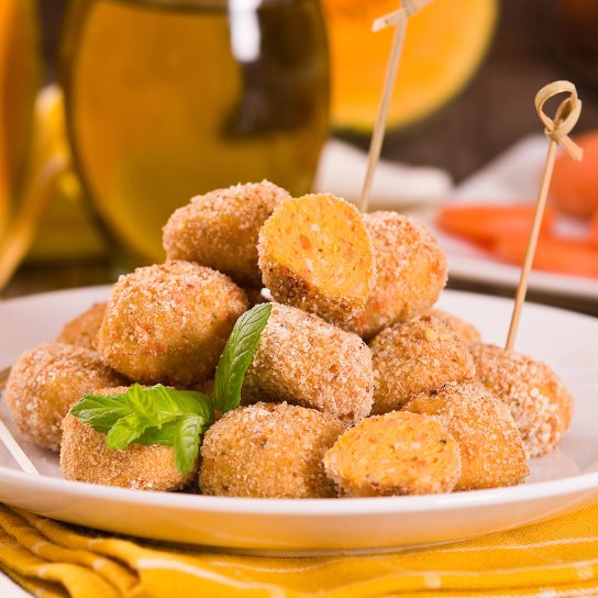 Осінні котлети з куркою та гарбузом