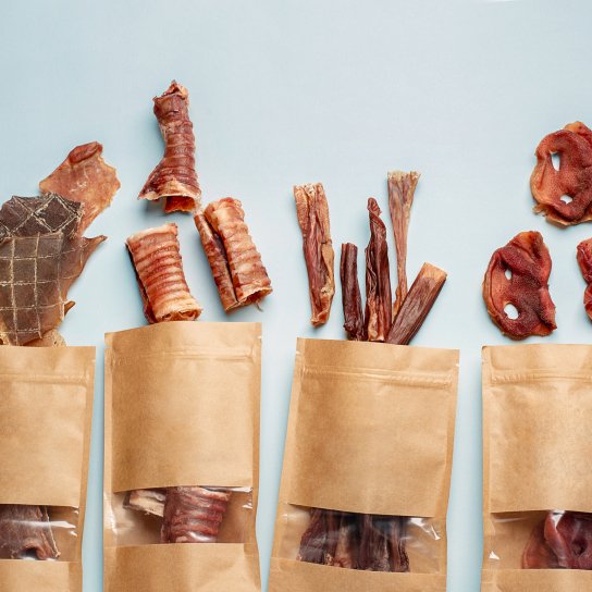 Сушені смаколики для собак