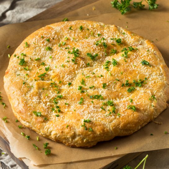 Сирно-картопляний хліб