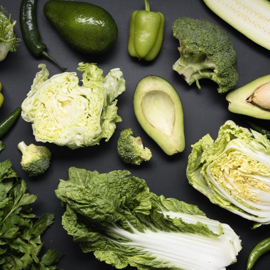 Зелені овочі