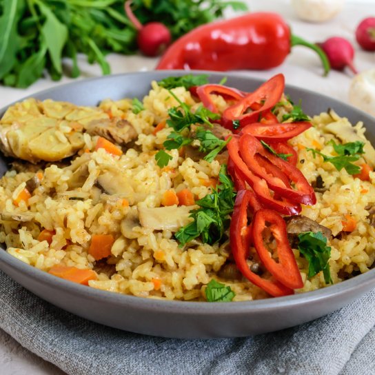 Плов с курицей