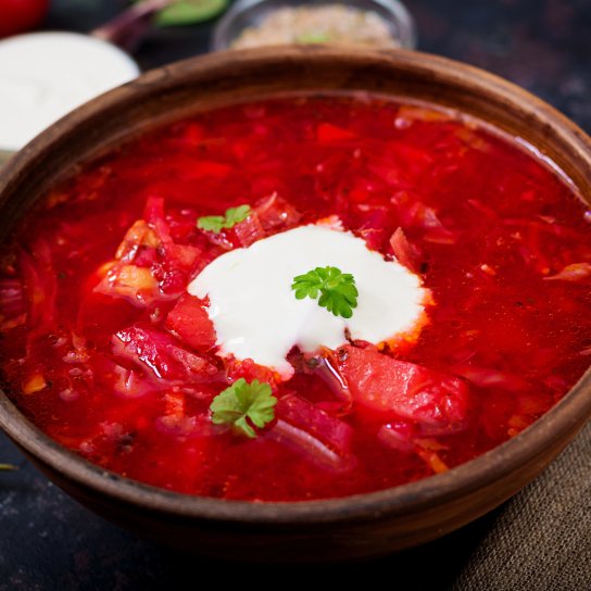 «Тутешній» борщ